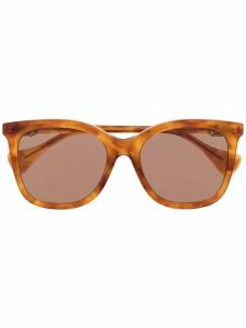 Солнцезащитные очки в оправе 'кошачий глаз' с логотипом GG Gucci Eyewear, коричневый