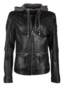 Кожаная куртка Maze Brayford, черный