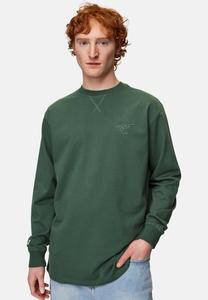 Толстовка LONG SLEEVE FRENCH TERRY SIGNATURE Honesty Rules, темно-зеленый