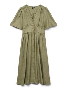 Vero Moda Curve Платье 'VMMelaney' в зеленом цвете