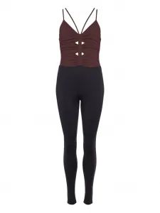 Комбинезон Indra со сборками ERES, коричневый