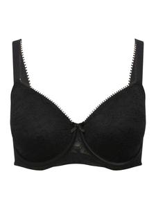 Бюстгальтер на косточках Ulla Popken, черный