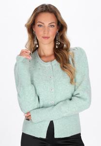 Кардиган faina Cardigan, Sage Green/Light Green