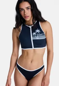 Ретро-Бикини топ укороченный Roxy, Anthracite