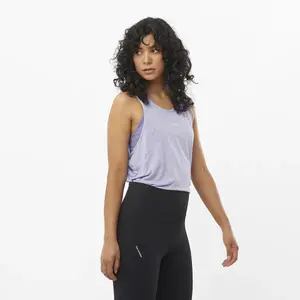 SHKout AIR Salomon Женская майка, пурпурный