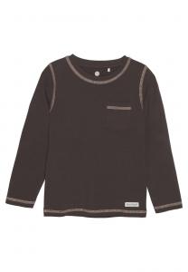 Рубашка с длинным рукавом EN FANT, цвет coffee bean