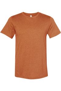 Футболка из замши BELLA + CANVAS, цвет heather autumn