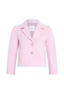 Укороченная куртка строгого кроя Patou, розовый
