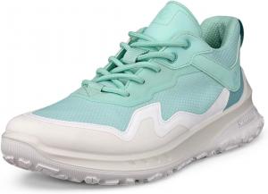 Женские ультралегкие кроссовки ECCO Ultra Terrain Low, белый/изумрудный