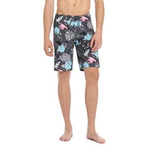 Мужские шорты для плавания с принтом 9,5 дюймов Hurley, цвет dark stone grey