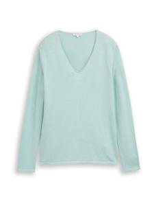 TOM TAILOR Свитер в светло-голубом цвете