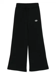 Брюки с логотипом Liu Jo, черный