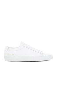 Оригинальные кожаные кроссовки Achilles Low Common Projects, White