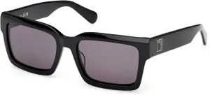 Солнцезащитные очки Max &Co MO0132 01A, блестящие черные, размер 53/18/135, женские Max&Co., 01a Shiny Black