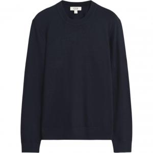 COS Свитер мужской темно-синий