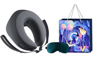 Умная u-образная подушка для массажа шеи и плеч mi home Xiaomi