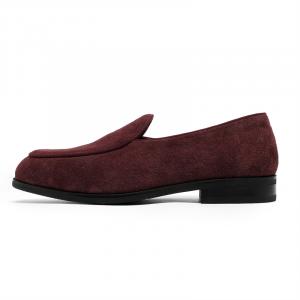 FAPAI Мужские лоферы красно-желто-серо-сине-коричневые красные с увеличенной высотой, цвет Red Height Increasing