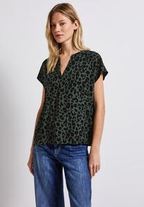 Блуза MIT LEO-MUSTER Street One, цвет Grün