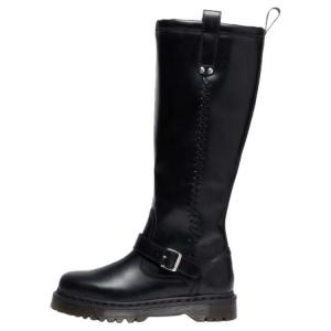 Dr.Martens Ботинки ANISTONE KH высокие женские черные высота каблука 3,5 см