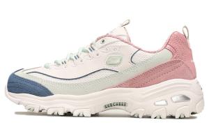 Кроссовки Skechers D'Lites 1.0 Chunky Sneakers Women's Low-Top Natural/Pink