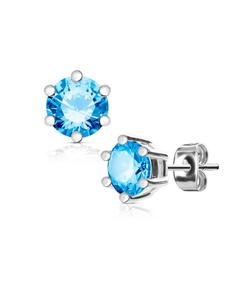 Bungsa Серебряные серьги-гвоздики