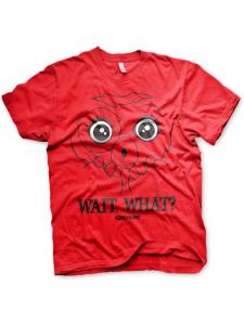 Футболка Подожди. Что? Футболка красного цвета Gremlins