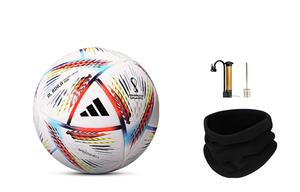 Adidas Размер 1 футбольный мяч из ПУ бесшовный термосварной унисекс красный белый