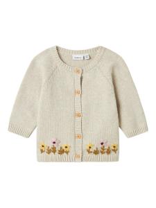 Вязаный кардиган NAME IT NBFKAMMA, бежевый