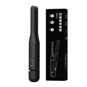 Средство для завивки и выпрямления волос Двойное применение Evanley, upgraded-wireless черный[ceramic glazed surface hair-friendly]fast heating+fast shaping+easy styling+ptc temperature control