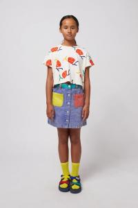 Детская джинсовая юбка Bobo Choses, синий