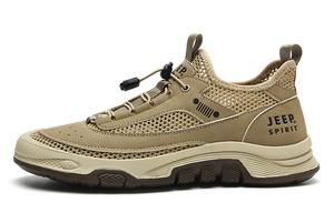 JEEP SPIRIT Износостойкие и легкие уличные туфли мужские Natural Deer, цвет Natural Deer