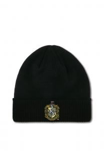 Шапка LOGOSHIRT Harry Potter - Hufflepuff, черный