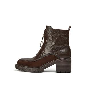 ST&SAT Коричневые женские ботильоны, цвет Brown