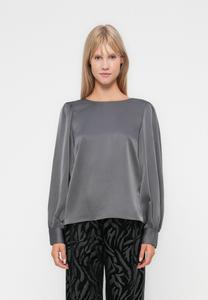 Блуза VILA VILONE O NECK KNOT, Poppy Seed/Grey