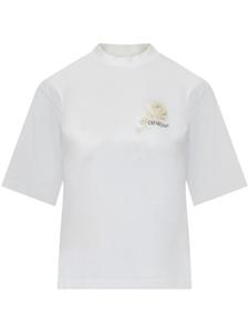 Off-White футболка с принтом Roses Arrows