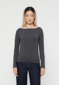 Топ ONLY ONLSIA BOATNECK BOX, Blackened Pearl/Black