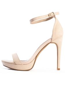 Сандалии Celena Crystal, нюд