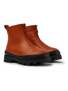 Camper Кожаные сапоги коричневого цвета