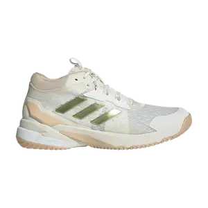Кроссовки adidas Wmns Crazyflight 6 Mid Indoor 'Off White Gold Metallic', кремовый