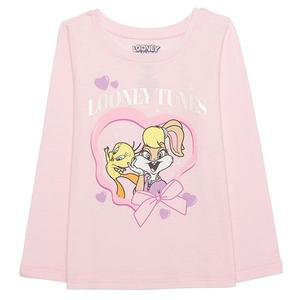 Детская футболка с длинным рукавом Looney Tunes Lola Bunny & Tweety Bird Jumping Beans