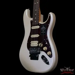 Fender Player II Modified Stratocaster HSS Floyd Rose, гриф из розового дерева, цвет Olympic Pearl, вес 8,20 фунта