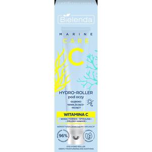 Bielenda, C MARINE CARE, Гидророллер под глаза, глубоко увлажняющий и успокаивающий, 15 мл