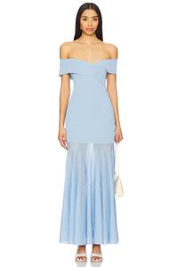 Платье-свитер Rowan Line & Dot, powder blue