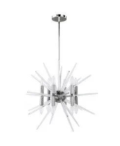 Подвесной светильник с 12 лампами накаливания Dainolite, chrome