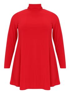 Туника Yoek High Neck, красный