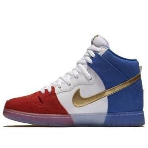 Кроссовки sb dunk высокие Nike, красный