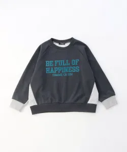 Толстовка с бархатным принтом, подобранная по цвету Comme Ca Ism, цвет Charcoal