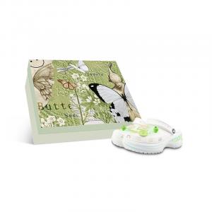 Crocs Классические сабо на платформе унисекс белого, зеленого и синего цвета