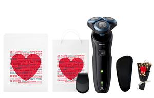 Электрическая бритва Rotary S5066/02 водонепроницаемая для влажного и сухого бритья с функцией умной регулировки мощности PHILIPS