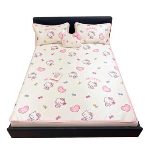 Покрывало Washable Folding Dormitory Home Summer Naked Sleeping Air Conditioner Mat Sanrio, Unfold Style-Princess Kt